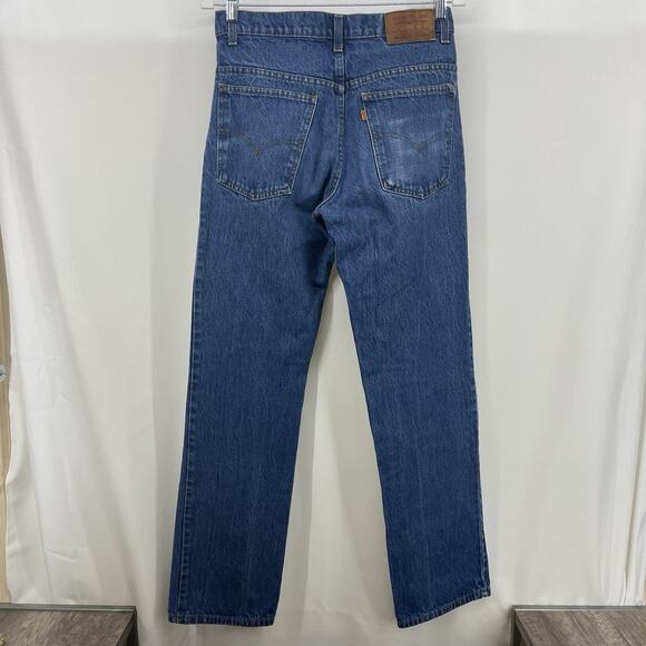 Vintage Levi's 505 Orange Tab Mens 31x32 Late 70s 80s Cotton Slim Straight Leg - Picture 8 of 9